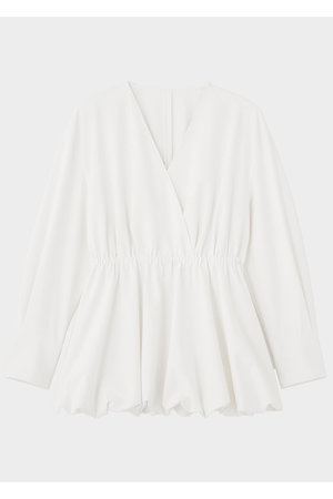 ル フィル/LE PHILの【予約販売】ドライツイルカシュクールブラウス