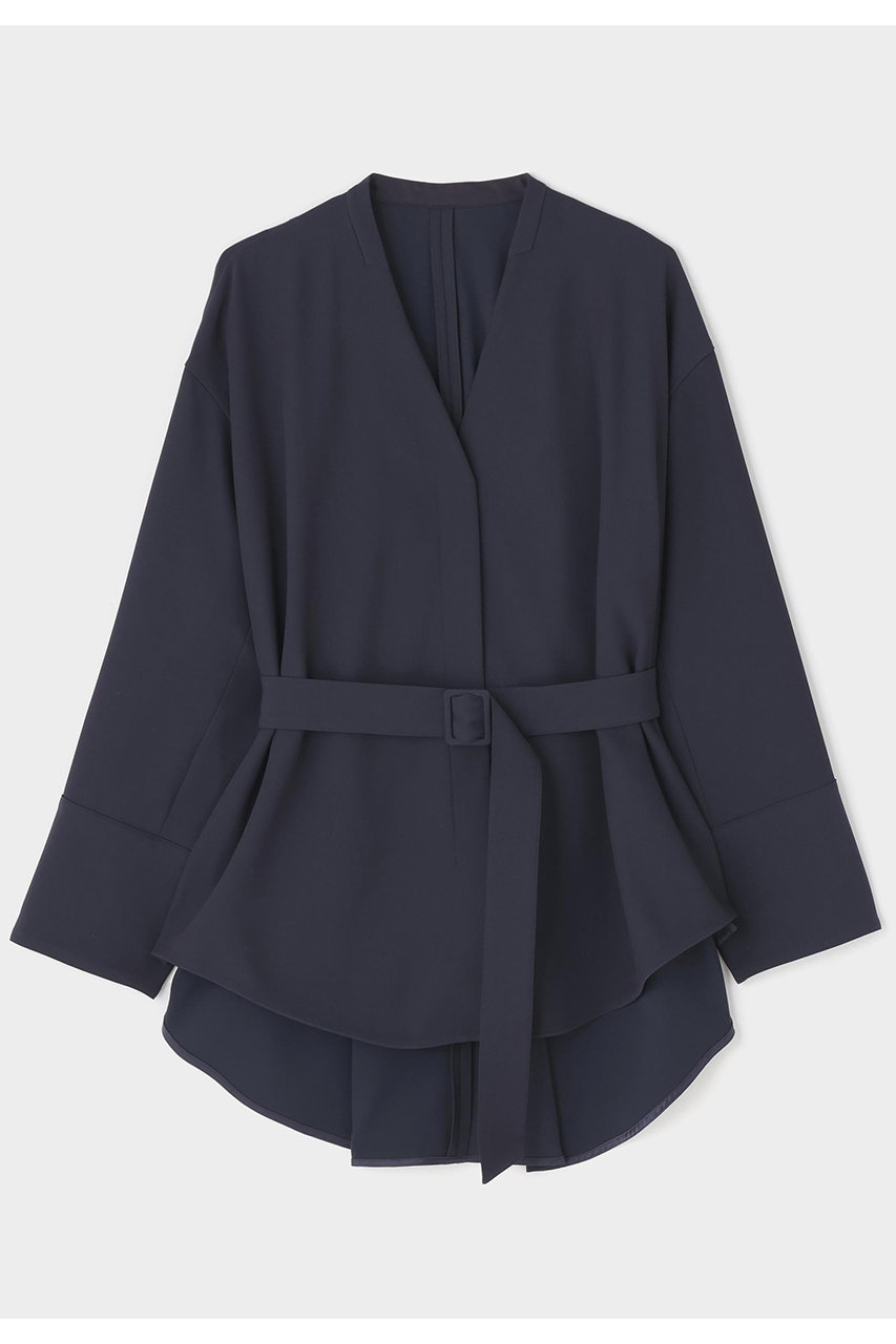 ル フィル/LE PHILの2WAYツイルブラウスジャケット(ネイビー/5346150204)