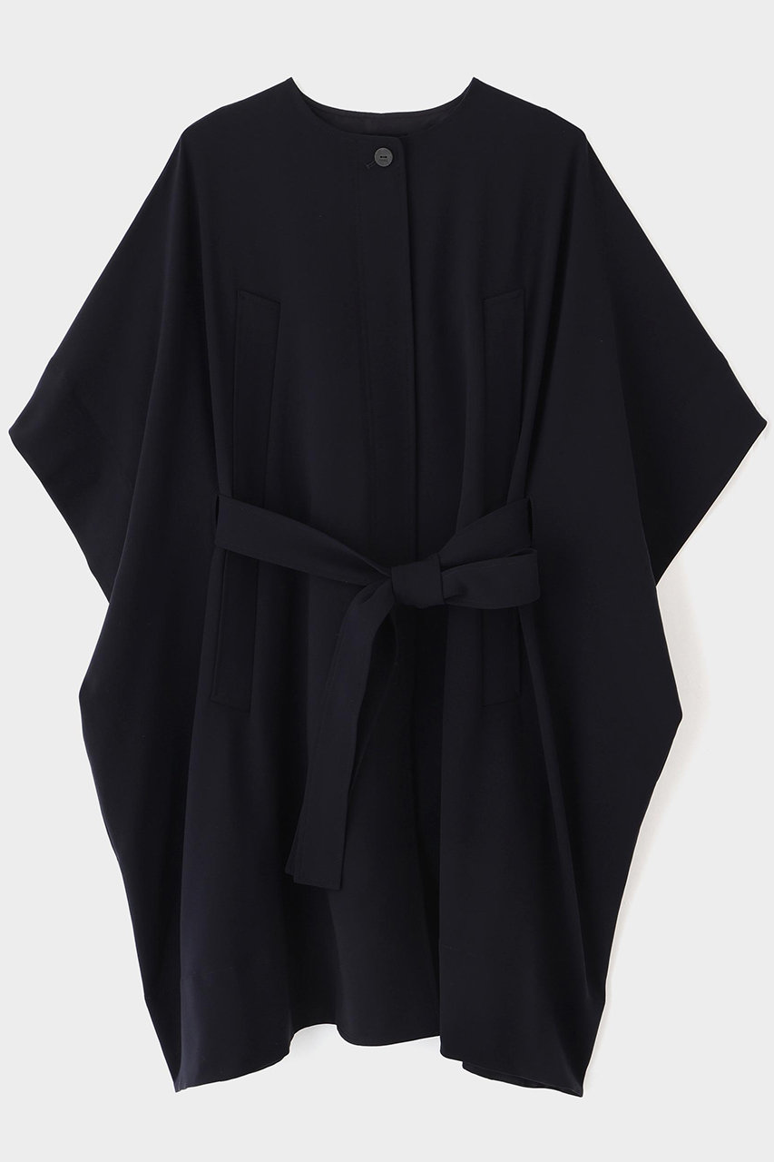 ル フィル/LE PHILのダブルクロスケープコート(ネイビー/5346151202)