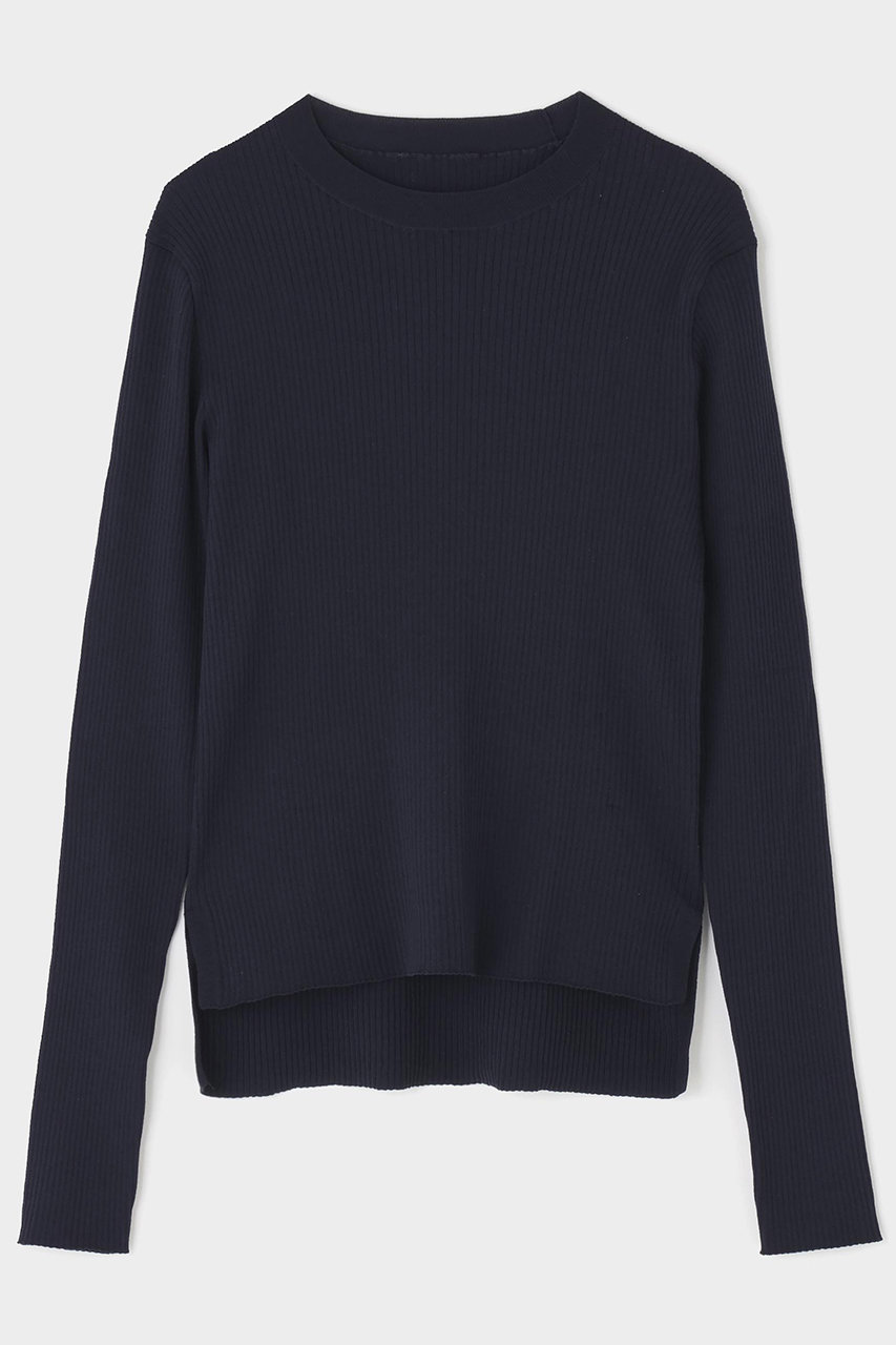 ル フィル/LE PHILの長袖シアーニット(ネイビー/5346170051)