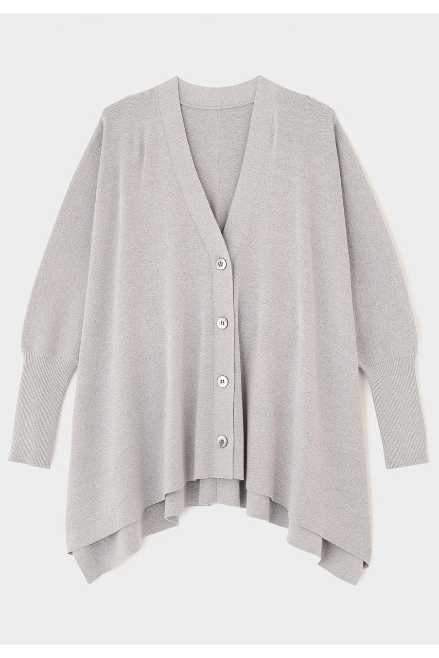 ル フィル/LE PHILのスクエアニットカーデ(グレー/5346170212)