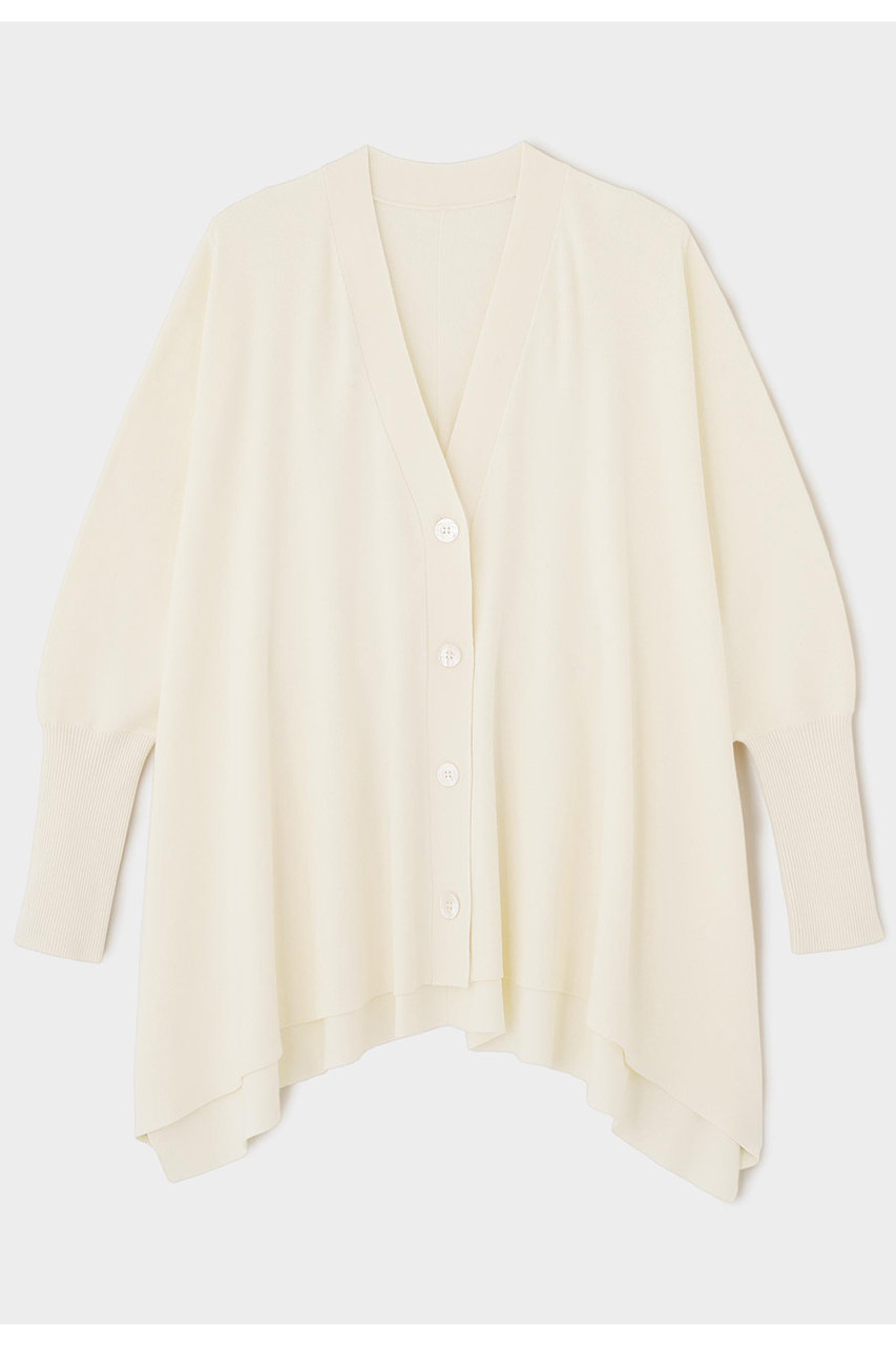 ル フィル/LE PHILのスクエアニットカーデ(ホワイト/5346170212)