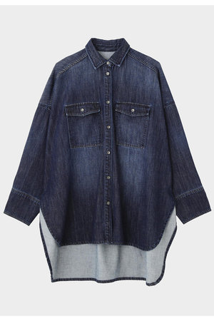 ル フィル/LE PHILの【予約販売】ウォッシュドデニムシャツＡ(110400/110403)