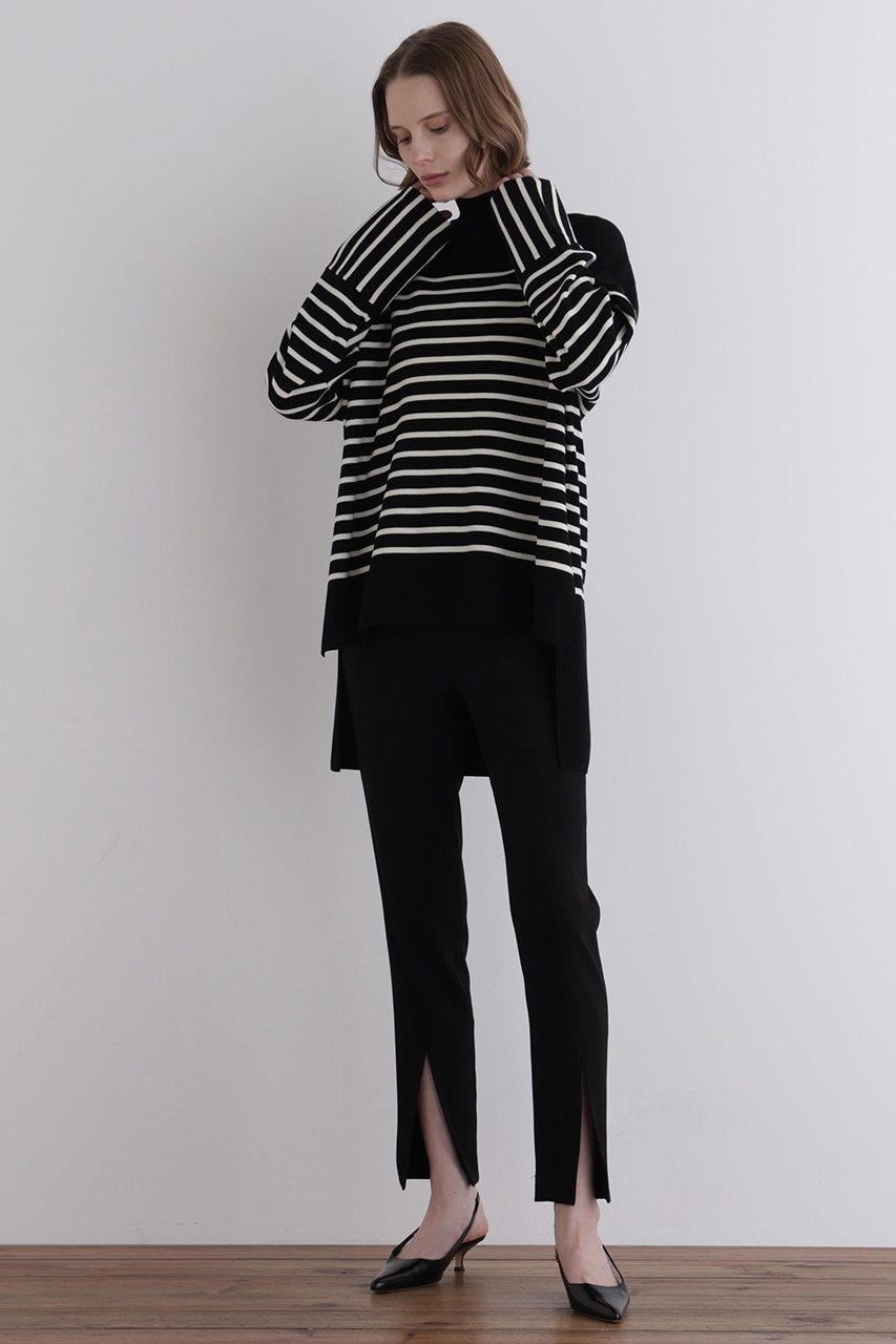 LE PHIL(ル フィル)|2WAYツイルフロントスリットパンツ LE PHIL(ル フィル)|2WAYツイルフロントスリットパンツ