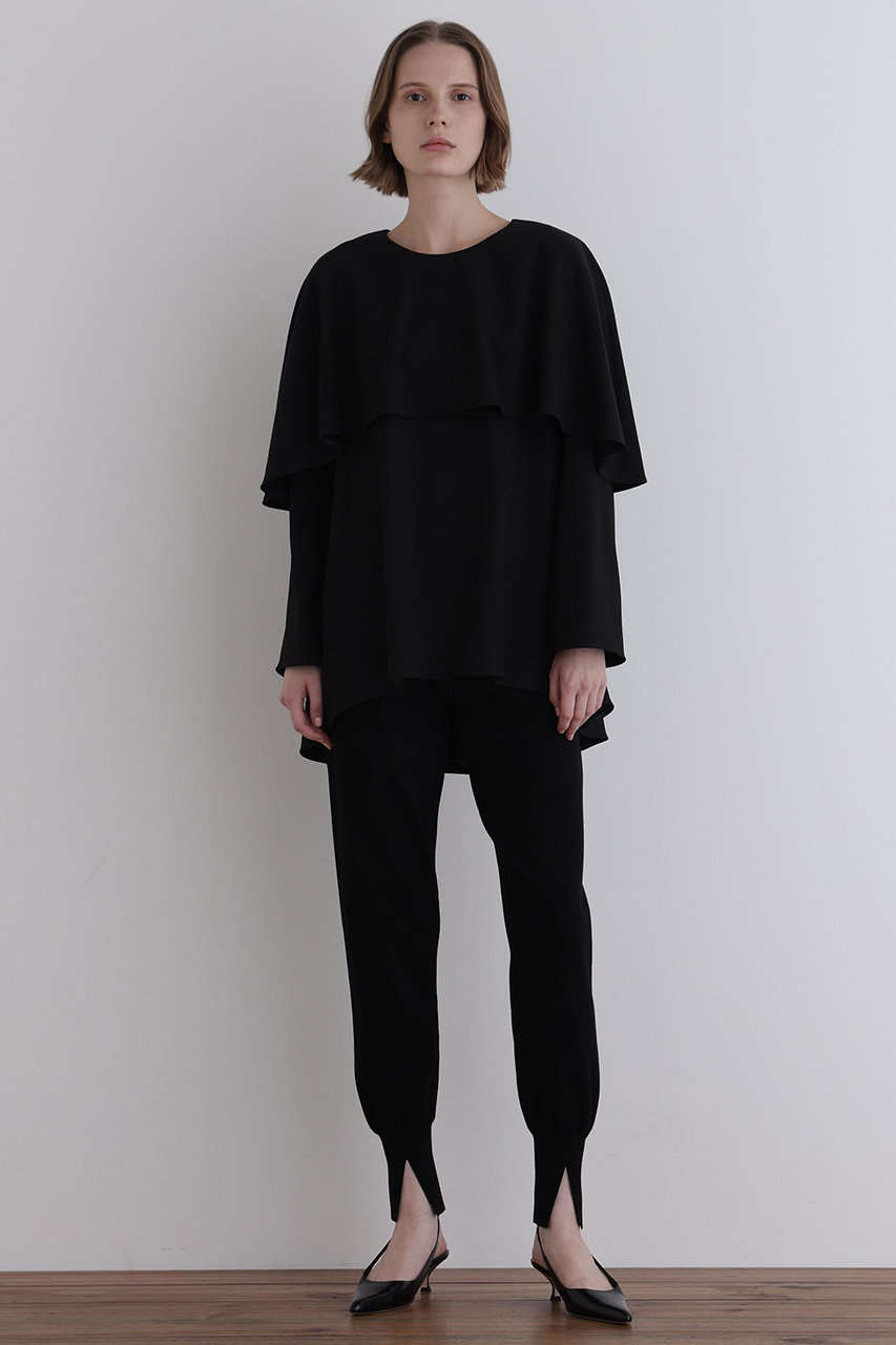 LE PHIL(ル フィル)｜ヴィスニットパンツ/ブラック の通販｜ELLESHOP