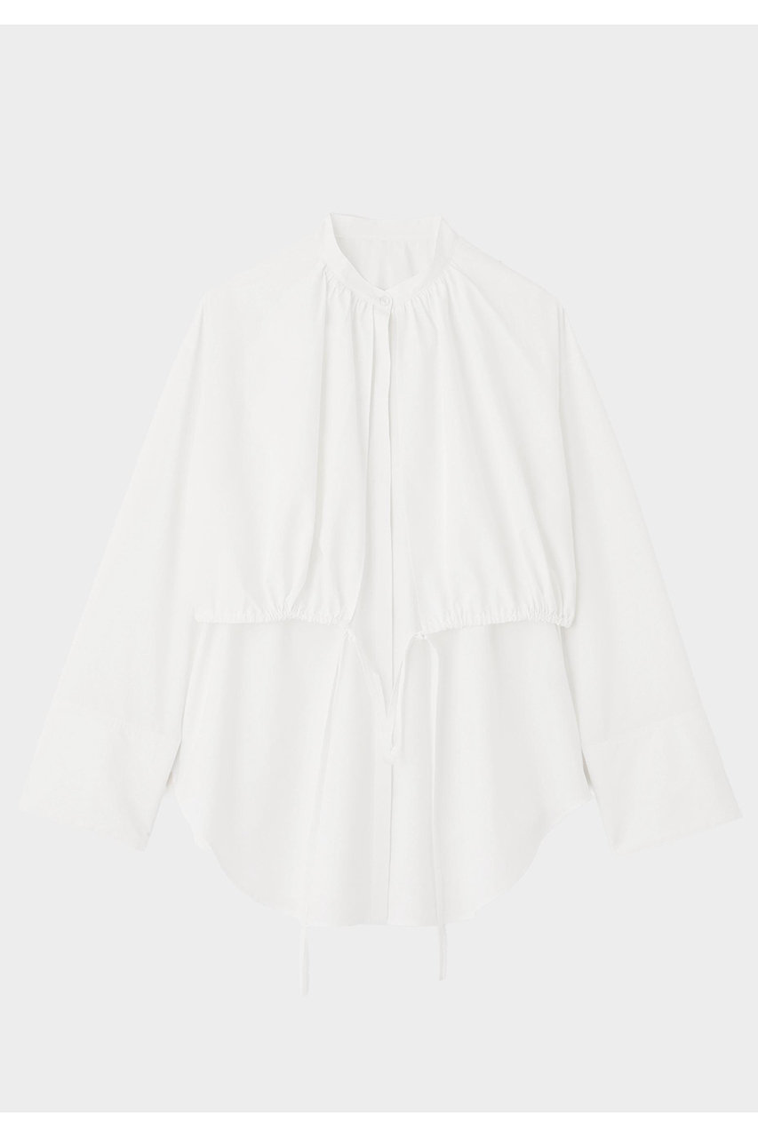 ル フィル/LE PHILの【予約販売】ケープカフスブラウス(ホワイト/5346110032)