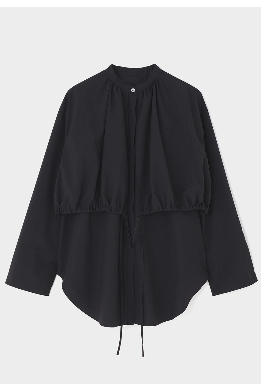 ル フィル/LE PHILの【予約販売】ケープカフスブラウス(ブラック/5346110032)