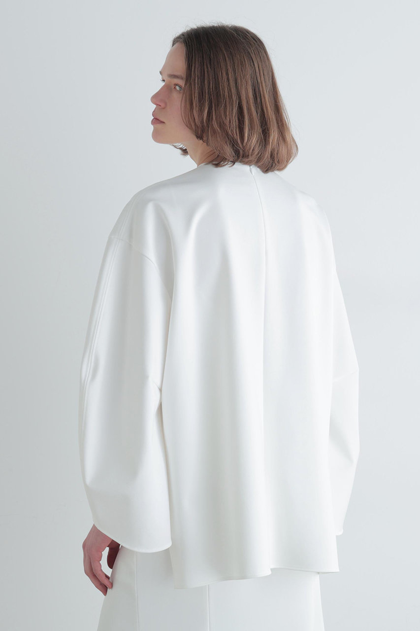 LE PHIL(ル フィル)｜【予約販売】2WAYポンチブラウス/ホワイト の通販