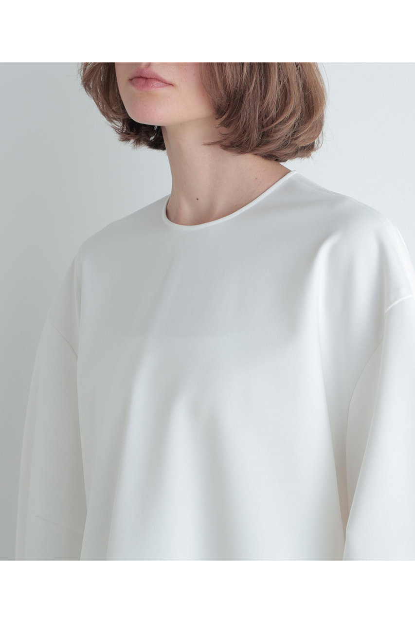 LE PHIL(ル フィル)｜2WAYポンチブラウス/ホワイト の通販｜ELLESHOP