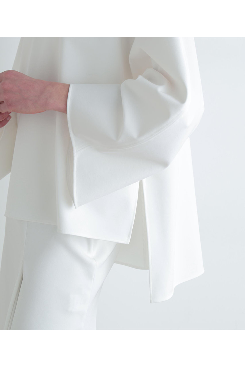 LE PHIL(ル フィル)｜2WAYポンチブラウス/ホワイト の通販｜ELLESHOP