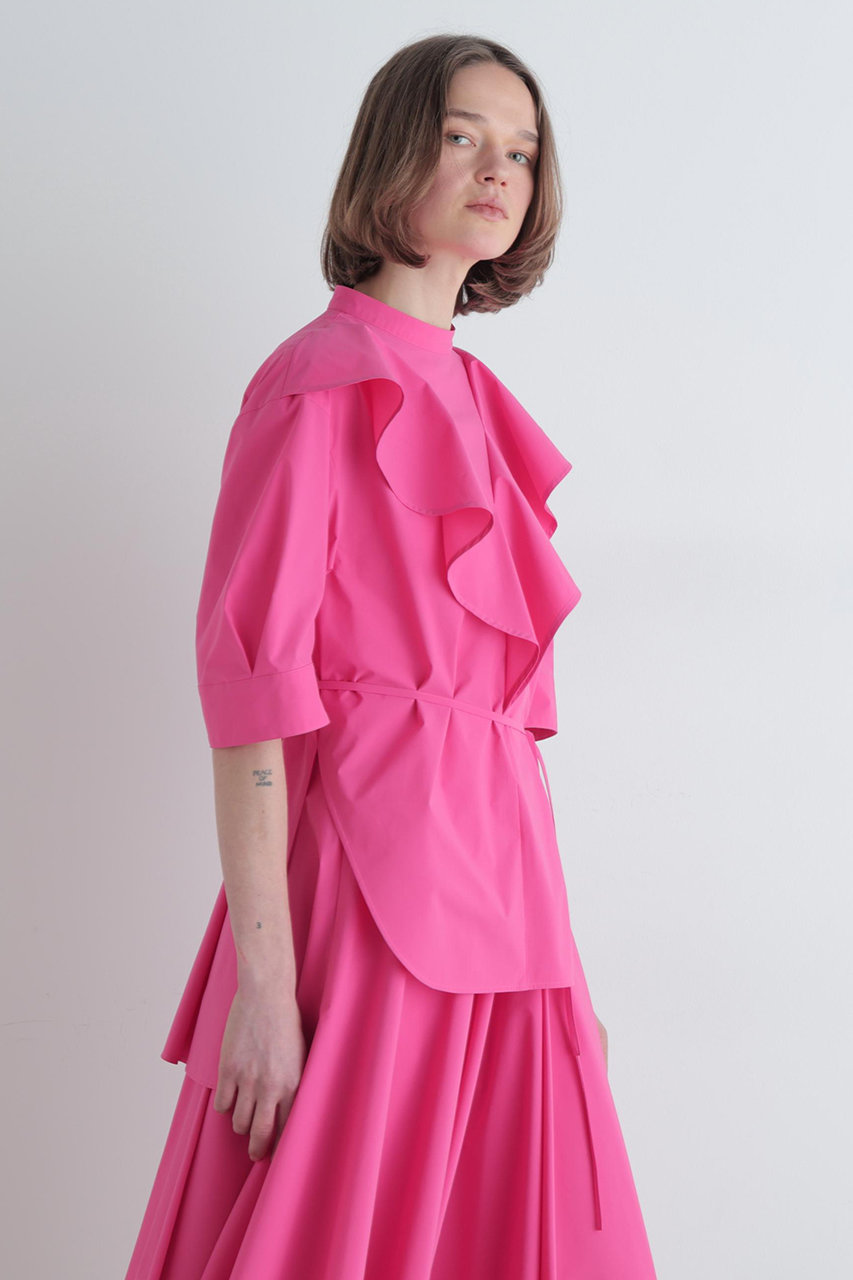 LE PHIL(ル フィル)｜【予約販売】SOLOTEXブロードラッフルブラウス