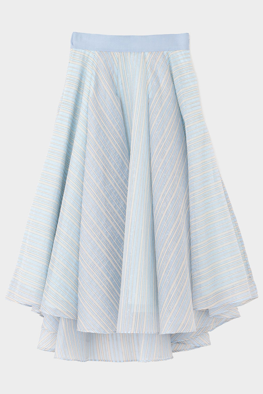 ル フィル/LE PHILのストライプタックスカート(ブルー/5346120033)