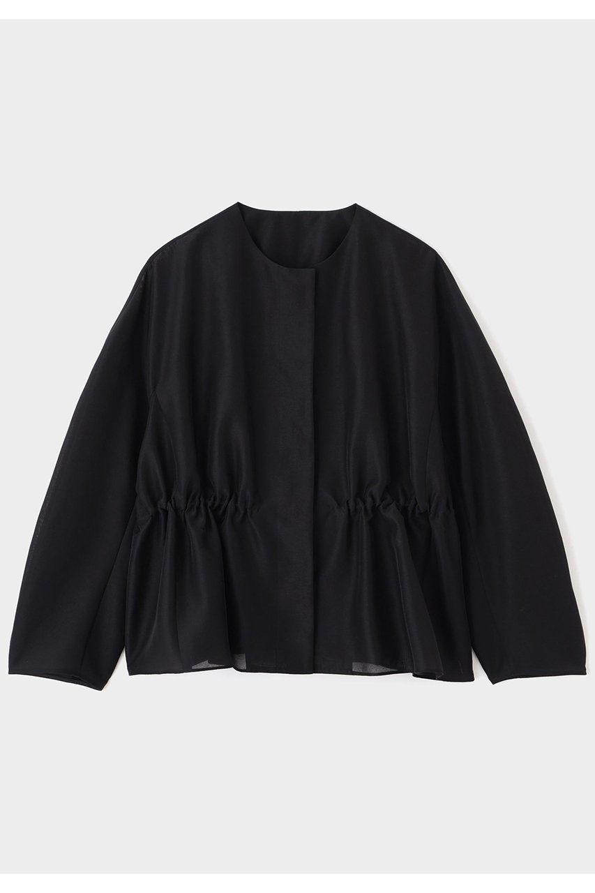ル フィル/LE PHILのシアー袖ボリュームジャケット(ブラック/5346150035)