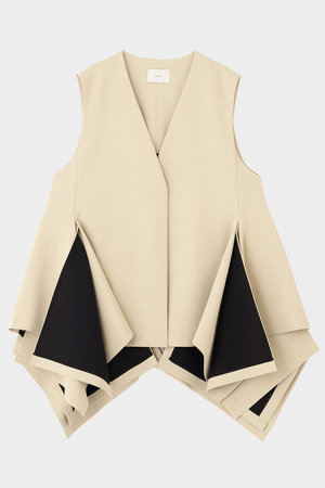 ル フィル/LE PHILの【予約販売】ドライツイルランダムヘムジレ(110800/110801)