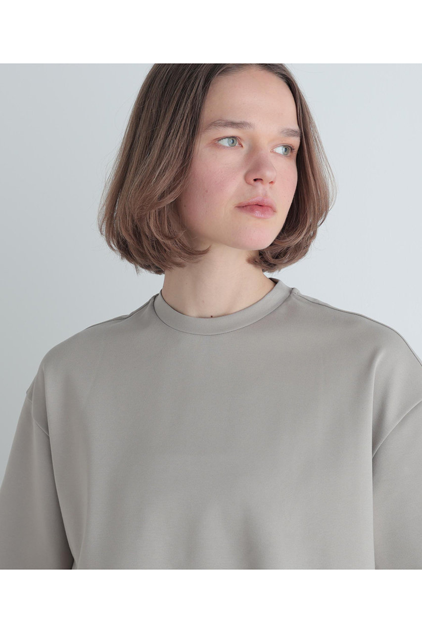 1時間のみ着用⭐︎LE PHIL LE PHIL(ル フィル)｜【予約販売】ハイネックBIG Tシャツ/ベージュ の