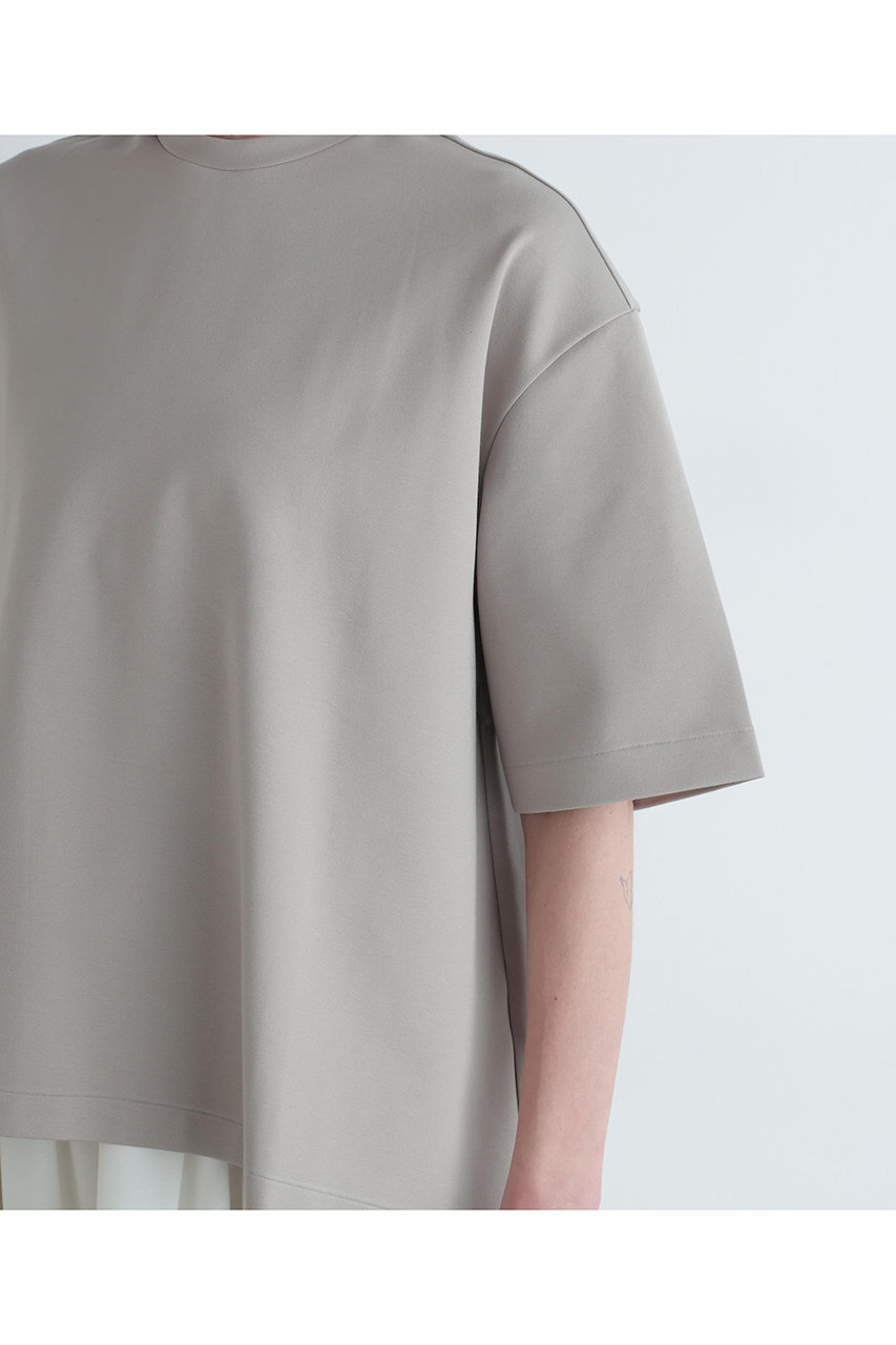 LE PHIL(ル フィル)｜ハイネックBIG Tシャツ/ベージュ の通販