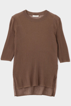 ル フィル/LE PHILの【予約販売】シアーニット半袖(110300/110301)