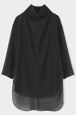 ル フィル/LE PHILのハイネックシアーボイルブラウス(110400/110403)