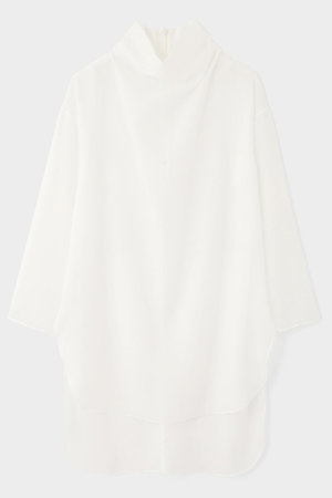 ル フィル/LE PHILのハイネックシアーボイルブラウス(110400/110403)