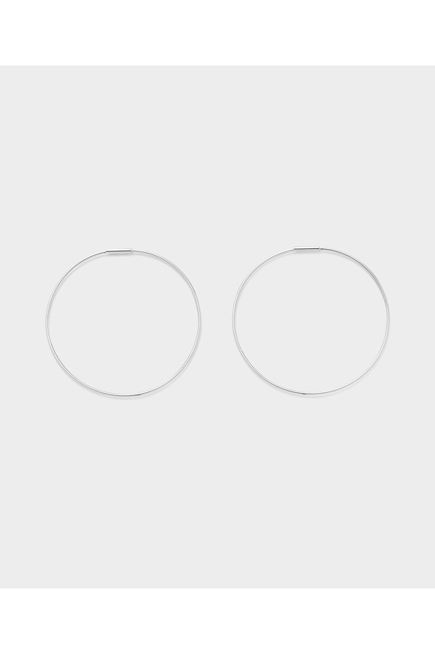 LE PHIL WIRE EARRINGS NO2 (シルバー, －) ル フィル ELLE SHOP