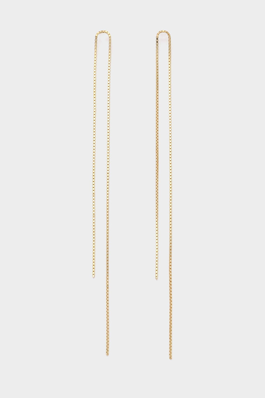 LE PHIL FINE EARRINGS FRINGE CUBIC NO2 (ゴールド, －) ル フィル ELLE SHOP