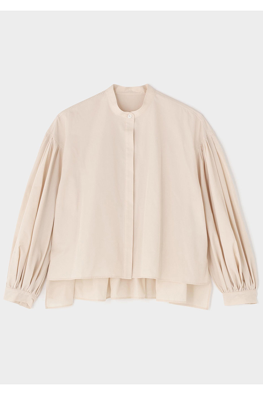 ル フィル/LE PHILのショートタイプライターギャザーブラウス(ベージュ/5346910825)