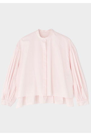 ル フィル/LE PHILのショートタイプライターギャザーブラウス(110400/110403)