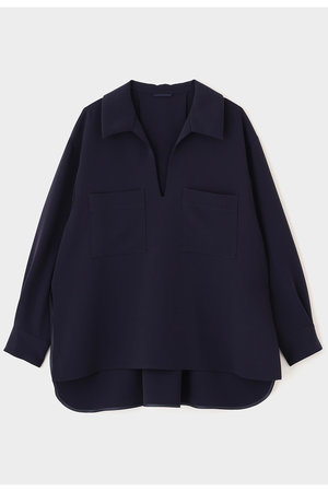 ル フィル/LE PHILの【予約販売】2WAYライトダブルクロスブラウス