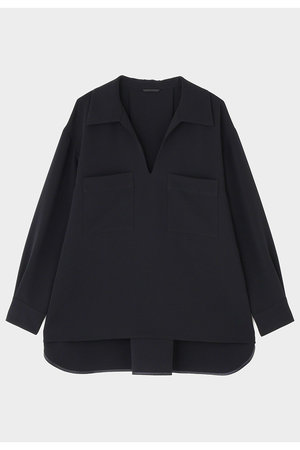 ル フィル/LE PHILの【予約販売】2WAYライトダブルクロスブラウス(110400/110403)