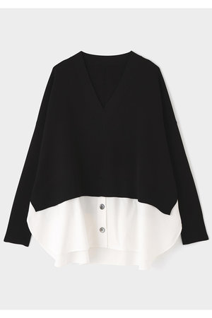 ル フィル/LE PHILの【予約販売】レイヤードプルオーバー