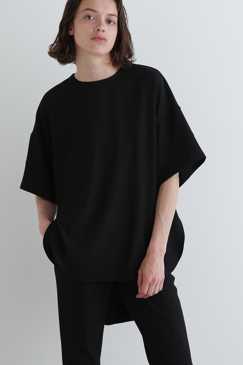 LE PHIL(ル フィル)｜【予約販売】2WAYツイルハーフスリーブブラウス