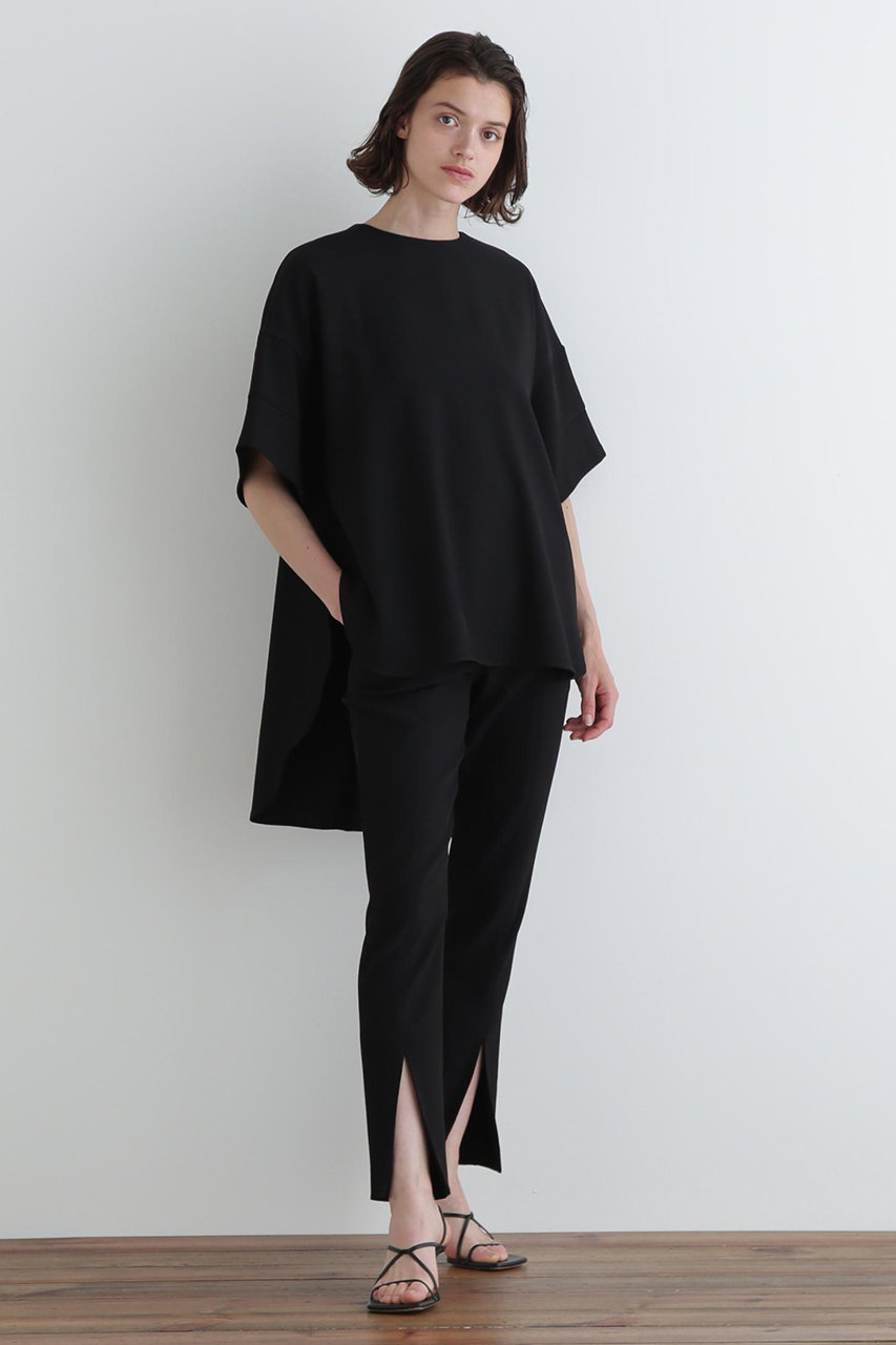 LE PHIL(ル フィル)｜【予約販売】2WAYツイルハーフスリーブブラウス