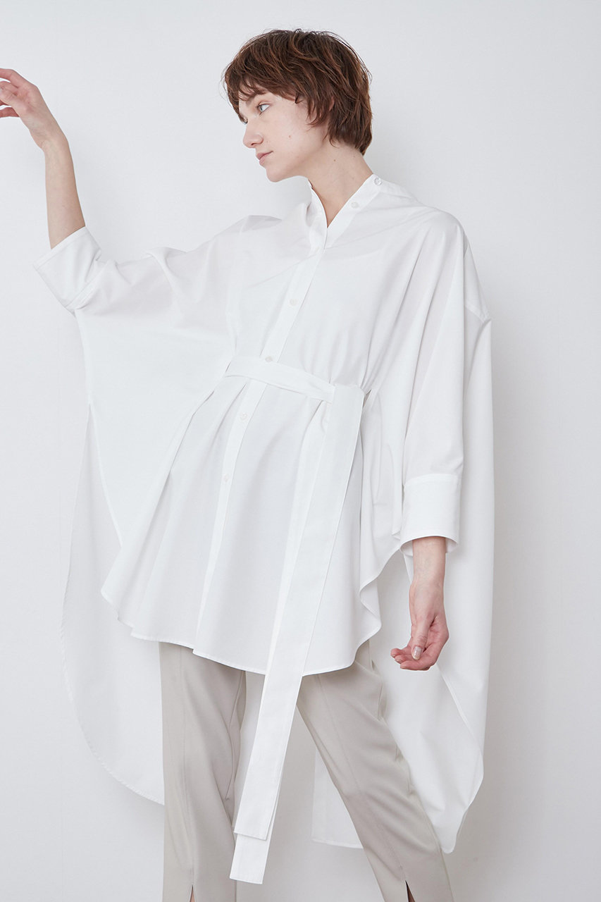 ル フィル/LE PHILの《LE PHIL》サークルオーバーブラウス(ホワイト/5342110508)