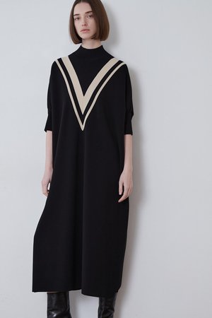 ル フィル/LE PHILの《LE PHIL》ラインオーバーワンピース(110300/110301)