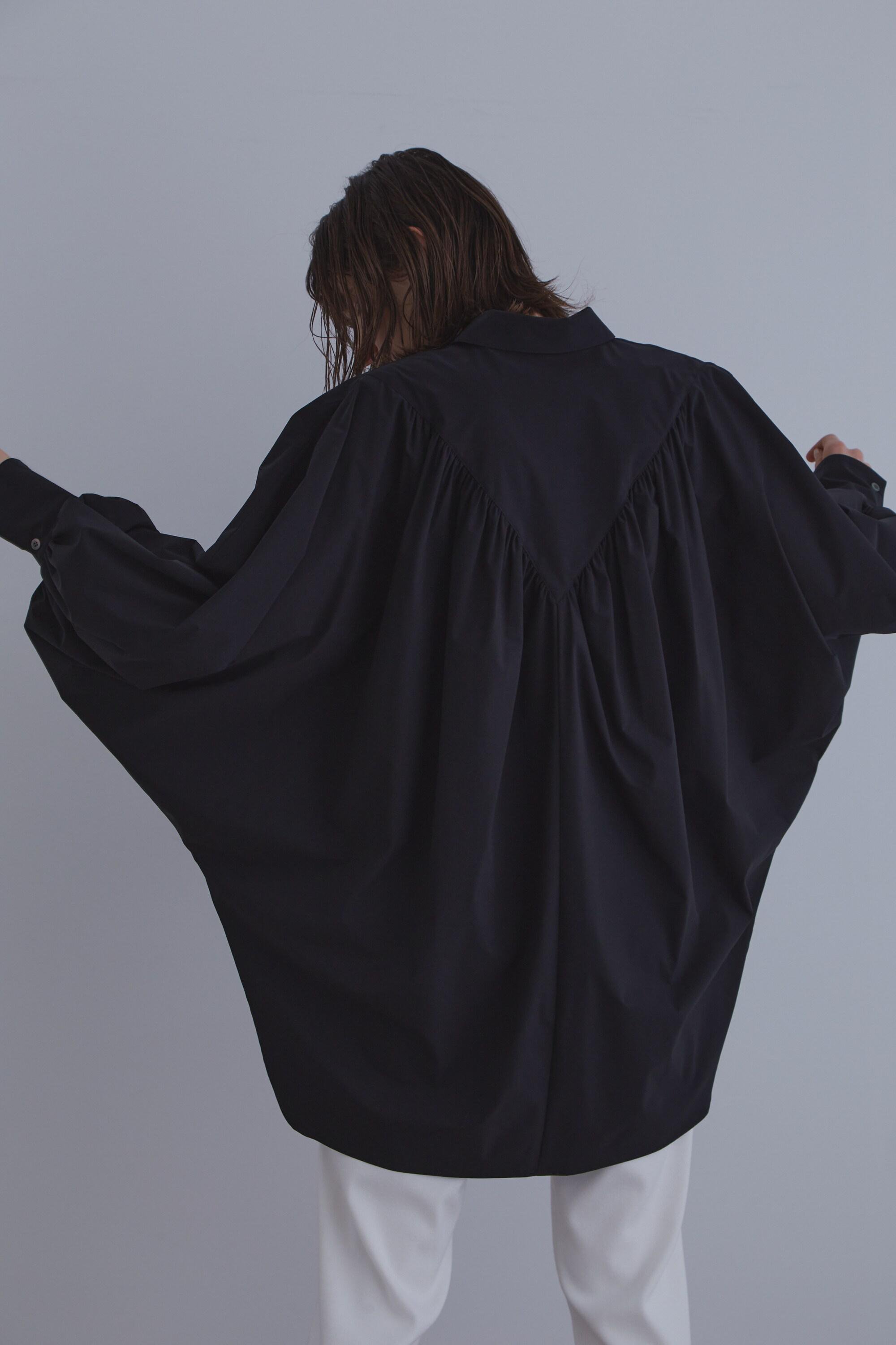 ル フィル/LE PHILの《LE PHIL》SOLOTEX ブロードブラウス(ブラック/5343210112)