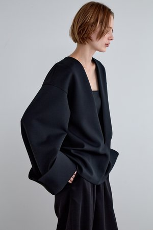 ル フィル/LE PHILの《LE PHIL》スキューバジャージーブラウス(110400/110403)