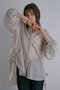 《LE PHIL》ライトナイロンボリュームスリーブブラウス ル フィル/LE PHIL