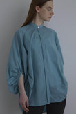 《LE PHIL》ライトナイロンボリュームスリーブブラウス