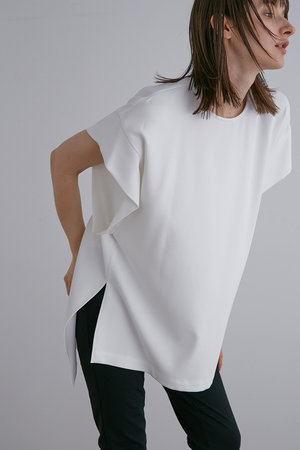 ル フィル/LE PHILの《LE PHIL》2WAY ツイルブラウス(110400/110402)