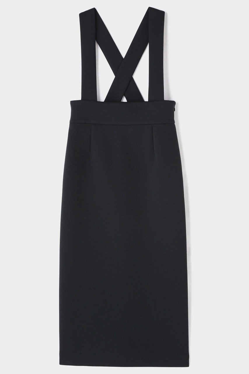 ル フィル/LE PHILのスキューバジャージージャンパースカート(ブラック/5344140807)