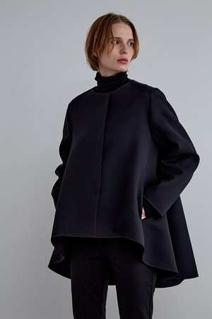 ル フィル/LE PHILの《LE PHIL》エアートリプルクロスバックフレアジャケット(110800/110801)