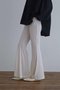 《LE PHIL》クールタッチスムースフレアパンツ ル フィル/LE PHIL ホワイト