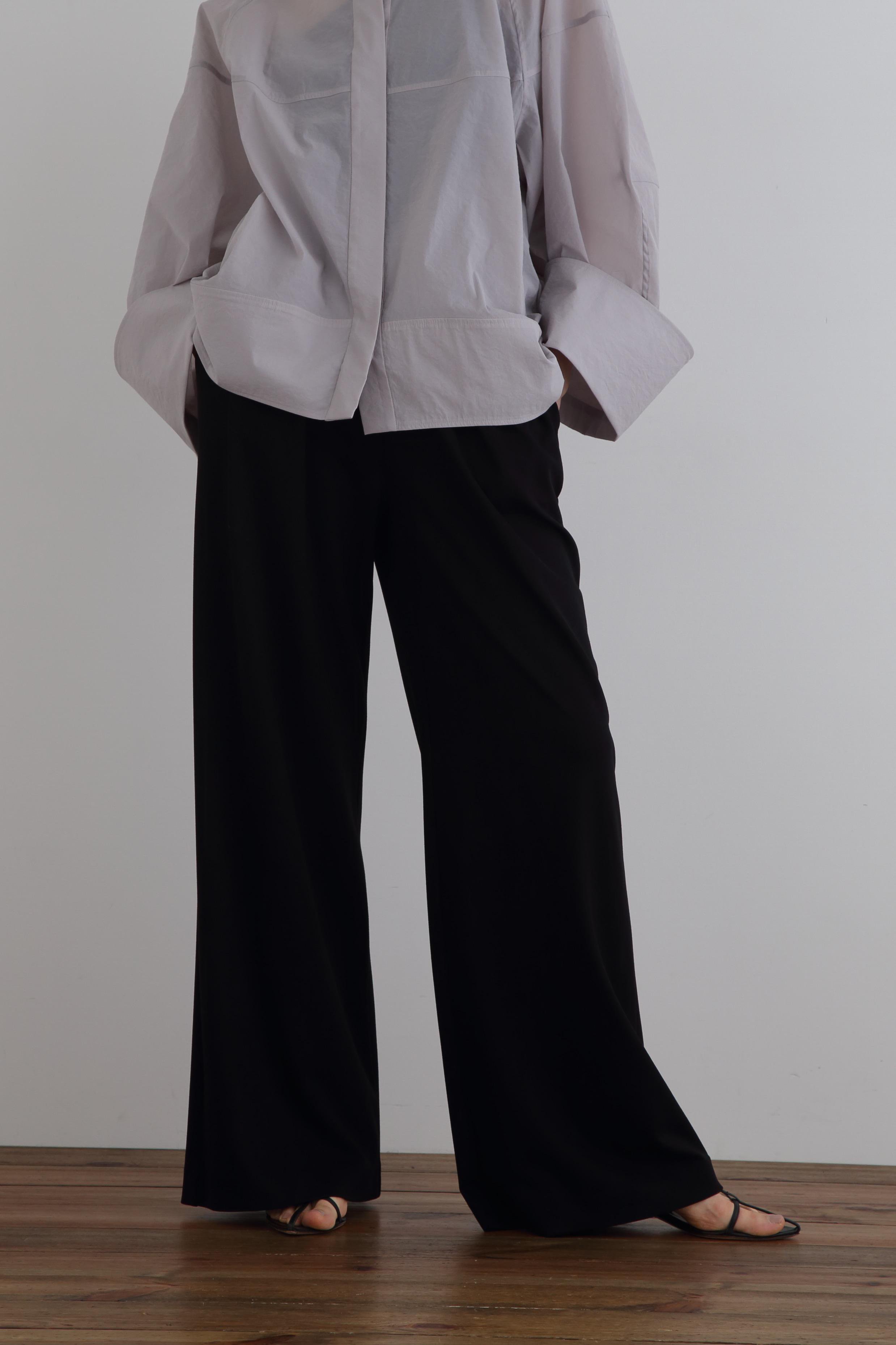 ル フィル/LE PHILのヴィスポンチワイドパンツ(ブラック/5344230322)