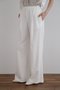 ヴィスポンチワイドパンツ ル フィル/LE PHIL ホワイト