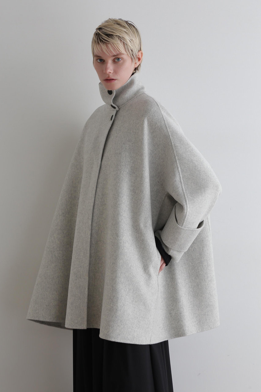 ル フィル/LE PHILの《LE PHIL》ソフトウールリバーＡラインコート(グレー/5344252001)