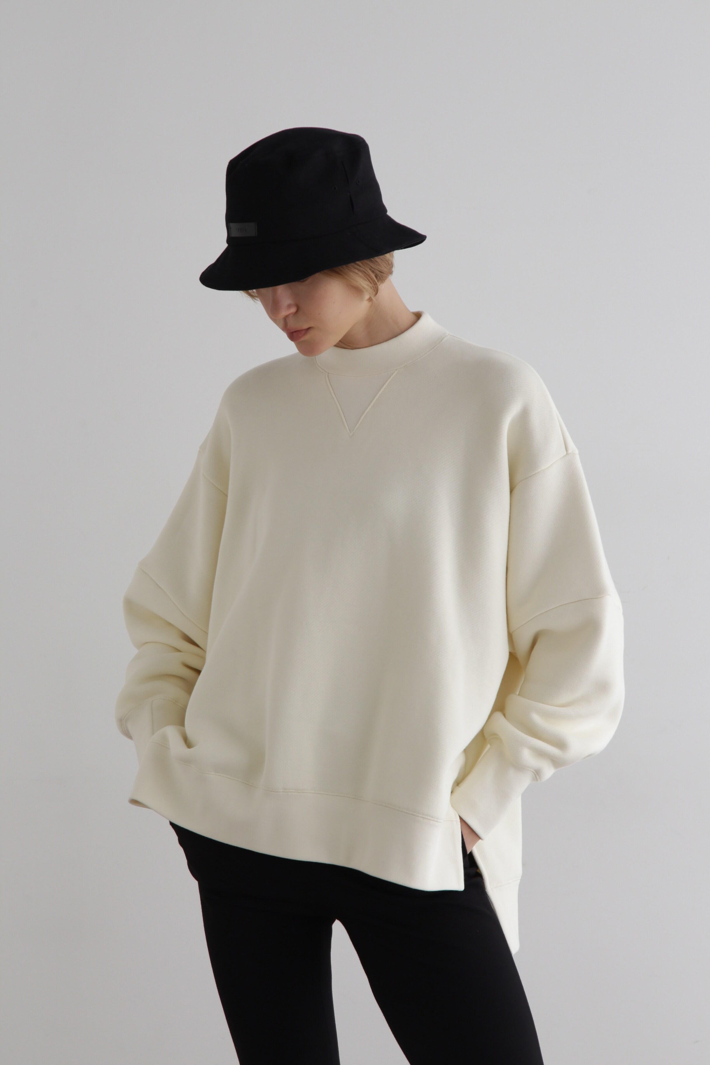 ル フィル/LE PHILの《LE PHIL SPORTS》 裏起毛プルオーバー(ホワイト/5344260017)