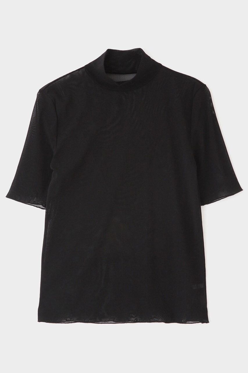 LE PHIL(ル フィル)｜チュールメッシュT/ブラック の通販｜ELLESHOP