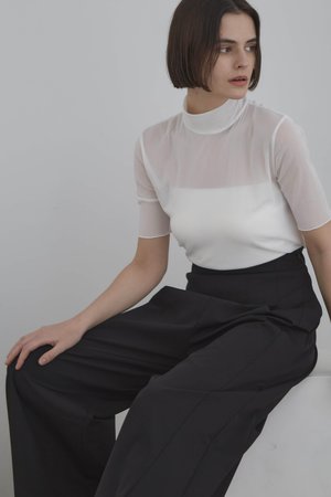 ル フィル/LE PHILのチュールメッシュＴ(110100/110102)