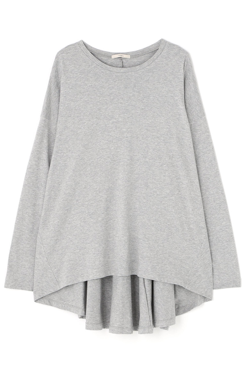 LE PHIL コットンジャージー (グレー, Ｆ) ル フィル ELLE SHOP