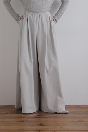 ル フィル/LE PHILのナイロンストレッチブロードパンツ(110600/110601)